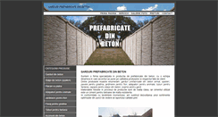 Desktop Screenshot of garduri-beton.eu